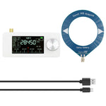 Mini Pocket Radio ESP32-S3 SI4732 Receive Radio 1.9inch IPS Screen LSB/USB/AM/FM Radio with Loop Antenna 0.5-108mhz HF SW MW VHF