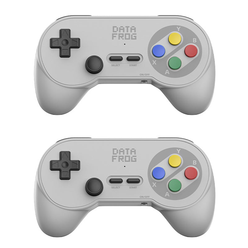LinkMejor PC07 2.4G Wireless Dual Gaming Controller 32H Battery Classic D-Pad Arcade Game Controller for PC Android TV Box Retro Gamepad Plug and Play