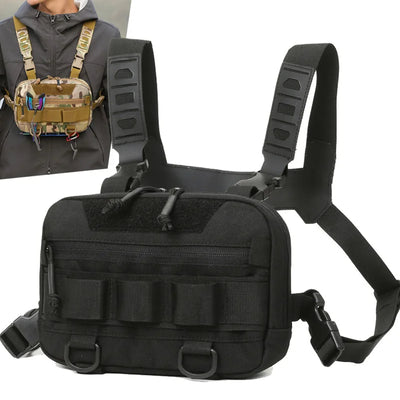 LinkMejor Fishing Mini Tactical Bags 20L Capacity Waterproof Nylon Climbing Camping Backpacks Outdoor Travel Vest Backpack Fanny Pack