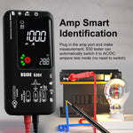 LinkMejor S30X Infrared Temperature Multimeter DC/AC Voltage Resistance Capacitance Frequency Tester with Dual Power Option Best Multifunction Tool for Professionals
