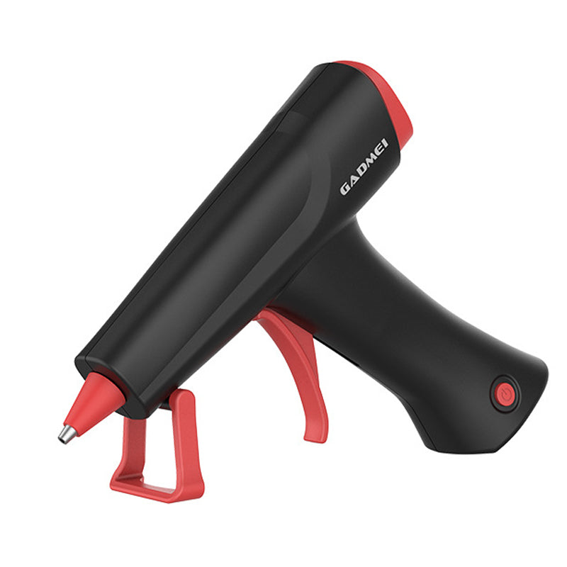 Cordless Hot Glue Gun HJ824 2600mAh Rechargeable Battery USB-C Fast Preheating Auto Shut-Off Includes 10 Premium Glue Sticks for Wood Craft Repairs