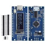 NanoV3.0 ATmega328P Development Board CH340C 0.91 Inch OLED Display 6-12V Power Supply Multiple USB Interfaces and I/O Pins for DIY Projects Prototyping