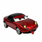 LinkMejor 1804 for Mazda MX-5 Miata NA 1/18 Drift RC Car Parts Windshield Sticker On-Road Racing Vehicles Models Replacement Spares