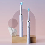 LinkMejor Sonic Electric Toothbrush IPX7 Waterproof USB Rechargeable with 5 Brushing Modes Oral Cleaning Soft Brush Smart Timer