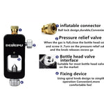[US Direct] DEDEPU S3000-A 0.5L Scuba Tank with Adapter Diving Equipment Underwater Outdoor Mini Dive Scuba Cylinder Diving Air Tank