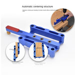 LinkMejor TOOLS Self Centering Doweling Jig Punch Locator Kit with 6mm 8mm and 10mm Drill Sleeves for Woodworking Joinery