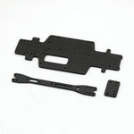 Upgraded Carbon Fiber Chassis Bottom Second Floor Plate for Wltoys 284161 284010 284131 K989 K979 K999 1/28 RC Car Vehicles Parts