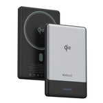 LinkMejor KL-YD79 20W 19.35Wh 5000mAh Wireless Magnetic Power Bank Ultra-slim External Battery Power Supply with 1 Input & 2 Outputs Fast Charging for iPhone 17 17Pro 16 Pro Max 15 14 13 for Xiaomi 17pro for Huawei Mate XTs for OPPO for VIVO