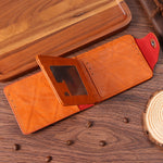 Men's PU Leather Wallet With Fashion Embossed Dollar Design, Business Casual Card Holder Case Coin Purse for Men Bifold Buckle Multi-card Wallet