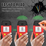 HW-100 Wall Stud Finder Bright LCD Display Stud Metal AC Wire Scanner Indoor Outdoor Use