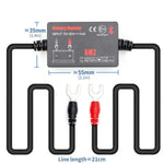 BM2 Battery Monitor Tester for 12V Vehicles Real-Time Notifications Short-Circuit and Reverse-Connection Protection Compatible with Android and iOS Bluetooth 4.0 Graphical Charging History Display