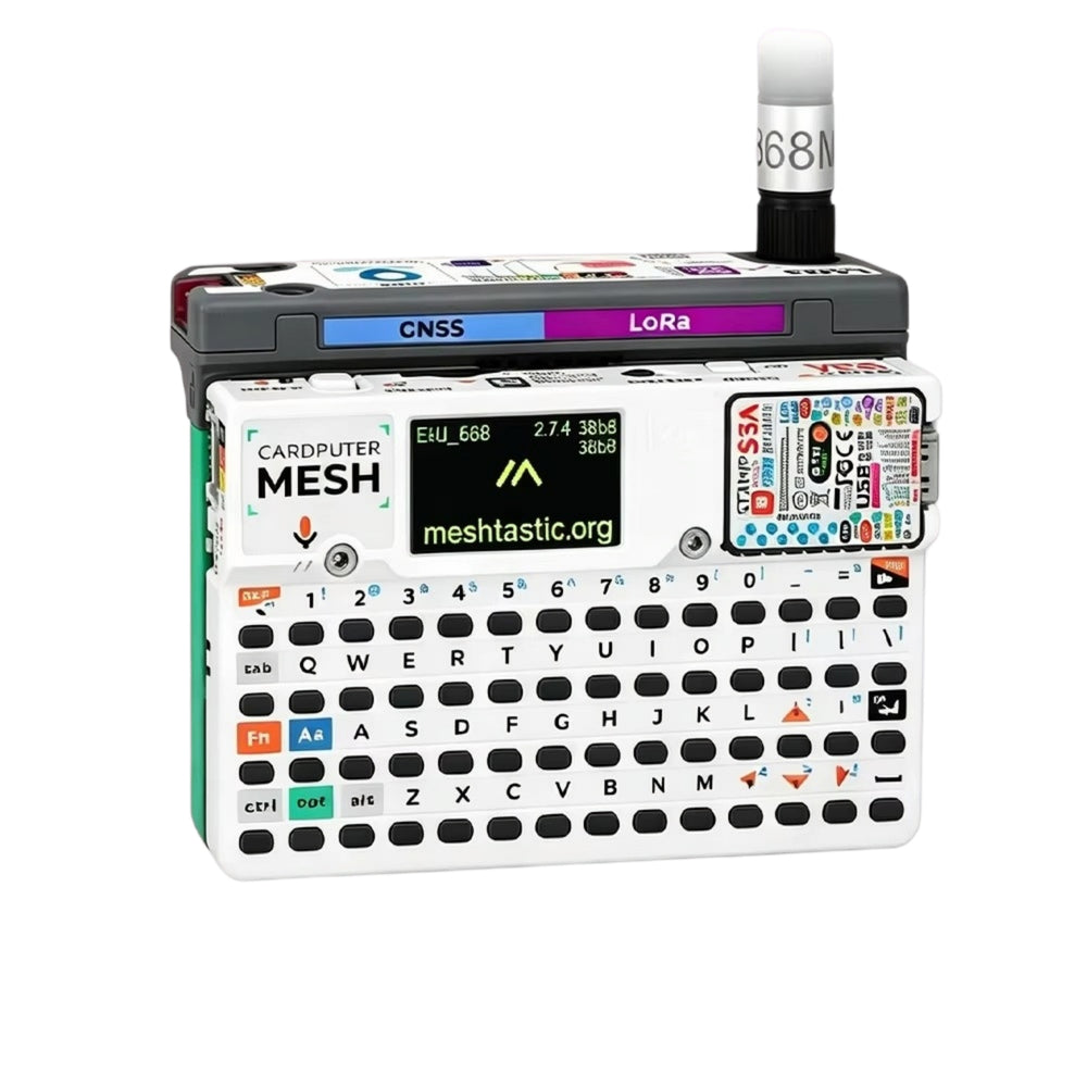 M5Stack Cardputer Mesh Kit for Meshtastic ESP32-S3 High Performance SX1262 LoRa 1.14 Inch IPS LCD GNSS GPS Audio I/O USB Development Module for Home Office