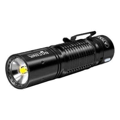 Warsun A700 500 Lumen 18650 Flashlight Emergency Torch Type C Rechargeable Small Portable Lantern Hand Lamp Long Shot Camping Light