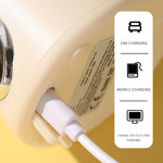 IPRee 530ml Wireless Portable Juicer 1300mAh Dual Battery 12 Blades 4 Speed Type-C Rechargeable Smoothie Blender Self Cleaning for Travel Home Office