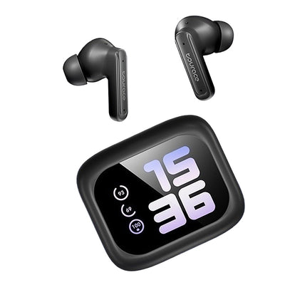 TY01 TWS bluetooth 6.0 Earbuds AI Wireless Translation Earphone with 2.01-inch Screen AAC Audio 48H Playback In-ear Sports Headphones