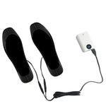 LinkMejor 1Pair Electric Heated Insoles Croppable Thermal Comfortable USB Rechargeable Insoles for Winter Outdoor Skiing