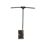 LinkMejor ELRS 2.4GHz 100mW Telemetry Nano Receiver CRSF Protocol with T Antenna for FPV Aircraft RC Drone
