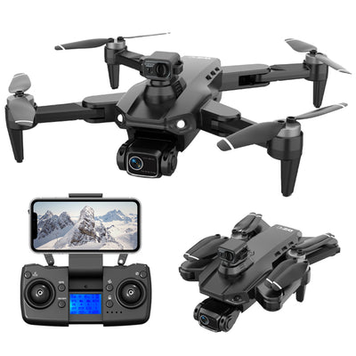 LinkMejor L900 PRO MAX GPS 5G WiFi FPV with 4K HD Dual Camera Electronic Adjustable 360° Obstacle Avoidance Optical Flow Positioning Brushless Foldable RC Drone Quadcopter RTF