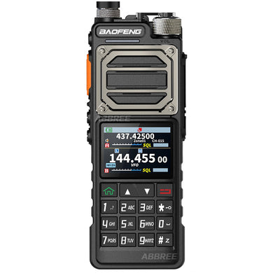 LinkMejor UV-25 PRO GPS Walkie Talkie 10W Multi Band Type-C Charging 5200mAh for UV-5R Amateur Two Way Radio for Traveling