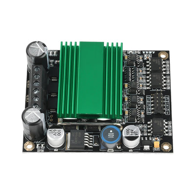 High Power H-bridge DC Motor Controller Drive Module 12V 48V Dual Channel Motor Driver PWM Control Heat Dissipation Signal Isolation High Frequency