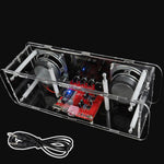 DIY bluetooth Speaker Kit USB Mini Home Stereo Sound Amplifier Electronic Project for Soldering Practice and Learning