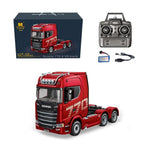Huina 1501 1/18 2.4G 19CH Scania Tractor Truck RTR Cool Light Full Scale RC Car Vehicle Models
