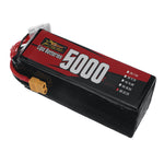 LinkMejor Power 6S 22.2V 5000mAh 100C 111Wh LiPo Battery XT60 Plug for RC Drone
