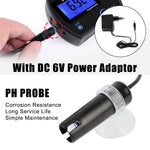 PH Meter Acidometer LCD Display Water Quality Monitor Test Gauge Multi-parameter For Aquarium Laboratory EU Plug Tester