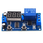 LinkMejor 5V/12V Time Control Switch with Intermittent Infinite Loop Countdown and Timing Relay Module