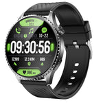 MT800 1.56-inch AMOLED Display ECG+PPG Voice Assistant One Click Micro Physicak Examination bluetooth Call Heart Rate Blood Pressure Blood Oxygen Monitor Sleep Monitoring Blood Glucose Testing SOS Calls Multi-sport Modes IP67 Waterproof Smart Watch