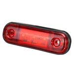 LinkMejor Side Marker Indicator Light Waterproof For 12V 24V Trailer Truck Bus Lorry Van