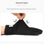LinkMejor USB Charging Touchscreen Heated Gloves Knitted Thermal Coldproof Winter Warm Gloves for Outdoor Sports