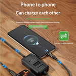 3 in 1 Fast Charging Cable 100W USB-C to USB-C Hand Warmer Mosquito Repellent Portable Heater Insect Repellent Device Quick Charge Cord for iPhone 17 17Pro 16 Pro Max 15 for Huawei Mate XTs for OPPO for VIVO