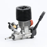 LinkMejor Racing SH.21 Nitro Engine 3.48cc SG Shaft Rear Exhaust Hand-pulled Engine with Spark Plug and Hand Puller for 1/8 Methanol Fuel RC Car Vehicle Model