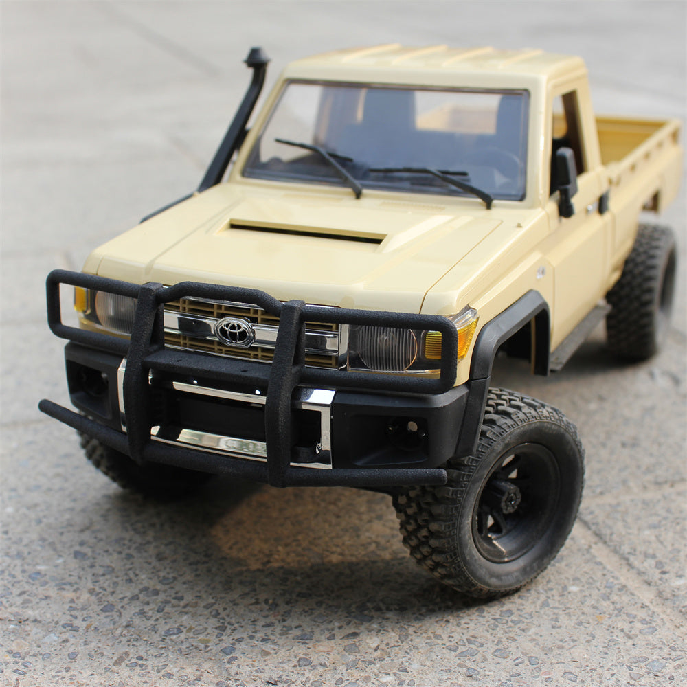 QY3D 3D Printed Front Bumper Adapt to MNRC MN82 1/12 RC Car Parts Front Bumper Protector for TOYOTA Land Cruiser LC79 Vehicles Models Spare upgrade
