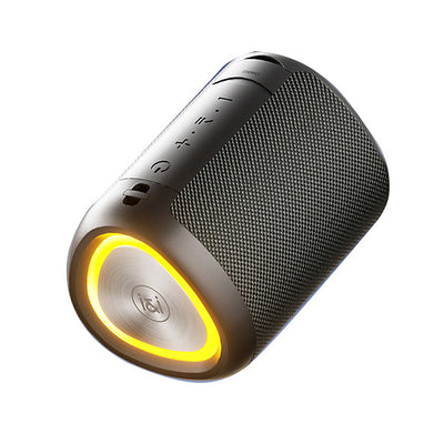 LinkMejor S37 Portable Speaker bluetooth V5.4 Speaker Deep Bass 52mm Drivers  RGB LIght TWS 1800mAh IP65 Waterproof Support AUX TF Playback Outdoors Wireless Speaker