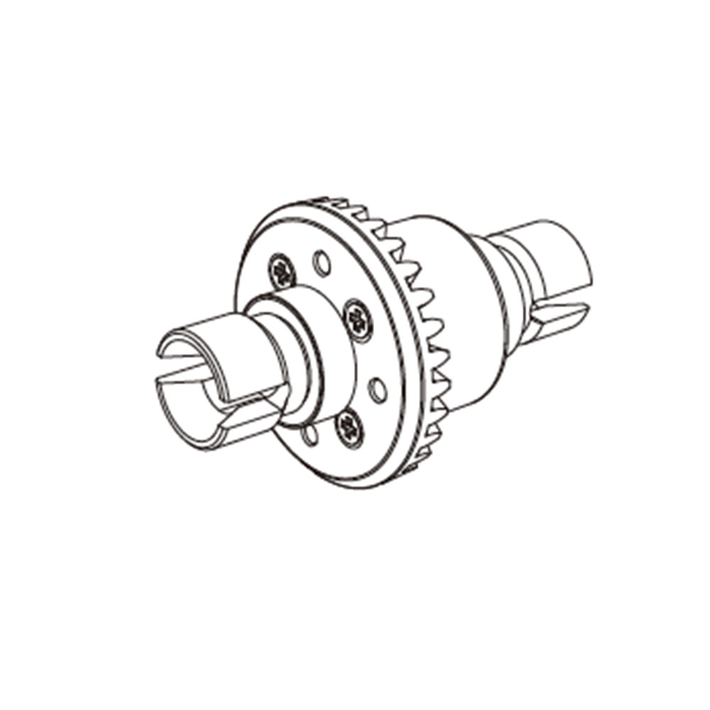 LinkMejor 14207 14209 14210 RC Car Transmission Main Gear Front Bevel Gear Metal Gear Differential Spart Parts 14401G 16402G 16420G