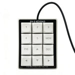 FH-2 External Control Keyboard Compatible with YAESU FTDX-9000 FT-9500 FT-450 FT-891 FT-991 Plug and Play 3.5mm Connection