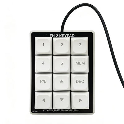FH-2 External Control Keyboard Compatible with YAESU FTDX-9000 FT-9500 FT-450 FT-891 FT-991 Plug and Play 3.5mm Connection