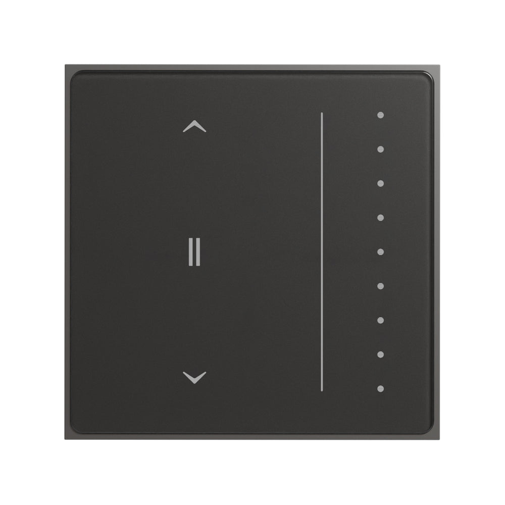 MOES Tuya Star Feather Series Zigbe Smart Curtain Switch Anti-Glare Touch Panel Flowing Backlight Work with Alexa Google Home