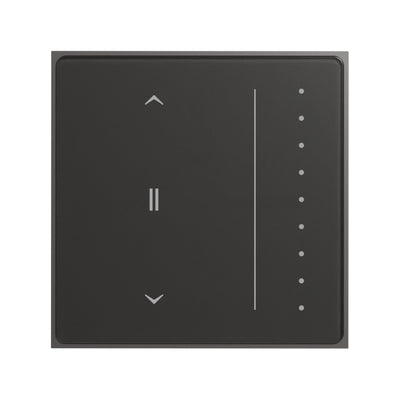 MOES Tuya Star Feather Series Zigbe Smart Curtain Switch Anti-Glare Touch Panel Flowing Backlight Work with Alexa Google Home