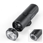 LinkMejor 800LM Bike Headlight 6 Light Modes Rotatable Lens USB Charge IP66 Waterproof Anti-Glare Bicycle Light