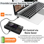 LinkMejor NanoVNA-H4 PLUS Vector Network Analyzer Upgrade 2.7GHz 4 Inch IPS LCD Touch Screen Portable Handheld Professional Antenna Analyzer