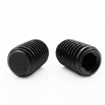 500pcs DIN913 Hex Hexagon Socket Allen Flat Point Set Screw Grub Bolt M2.5 M3 M4 304 A2 Stainless Steel Grade 12.9 Steel Kit with Box
