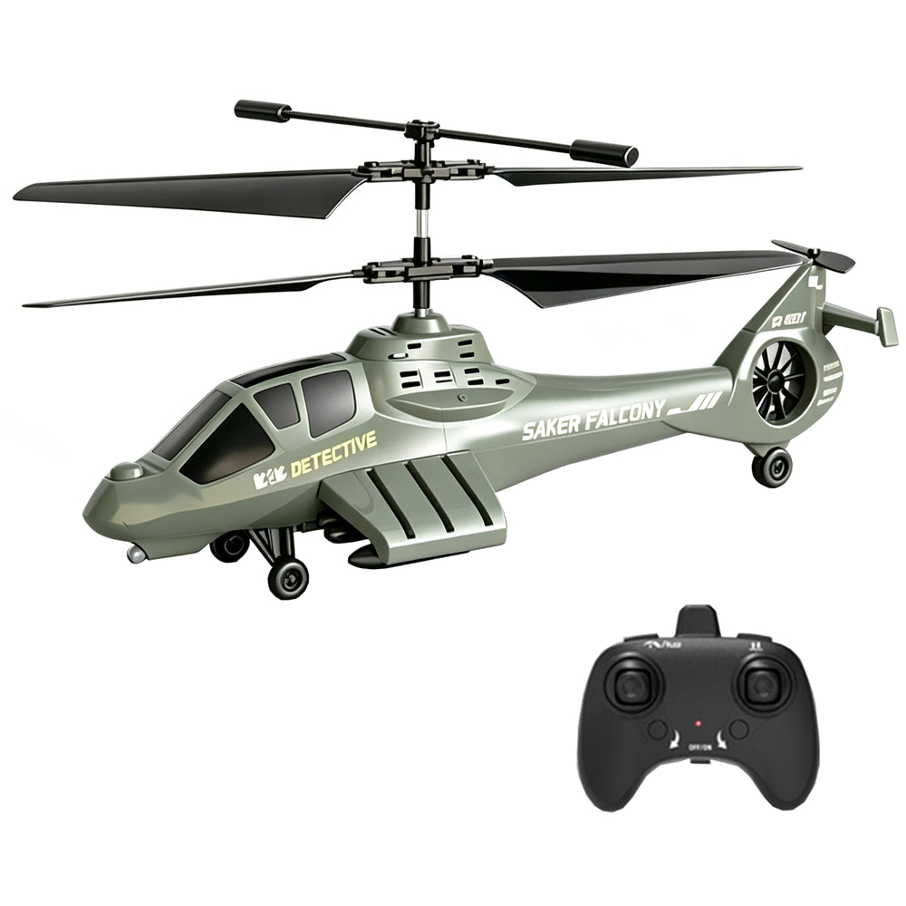 94-0327 Comanche 2.4G 3.5CH Military Design Modular Battery One-key Takeoff and Landing Altitude Hold RC Helicopter RTF