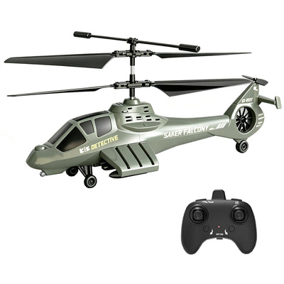94-0327 Comanche 2.4G 3.5CH Military Design Modular Battery One-key Takeoff and Landing Altitude Hold RC Helicopter RTF