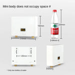 220V 3000W Instant Water Heater Bathroom Kitchen Wall Mounted Electric  Hot Water FastHeater LCD Temperature Display with Remote Control