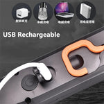 LinkMejor LED Work Light Car Garage Mechanic Lamp USB Rechargeable Flashlight with Magnetic Torch Emergency Light Warning Lantern