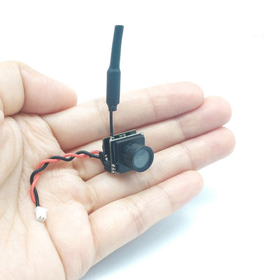 EWRF 701U 5.8GHz 48CH 25mW 600TVL F1.4mm 120 Degree Wide Angle 3 in 1 AIO VTX with FPV Camera Pal 13.5×15.9×17.2mm for FPV Racing RC Drone