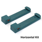 1 Pair Track Saw Guide Rail Mount Track Rack Organizer Guide Rail Holders Track Rack for Guide Rail